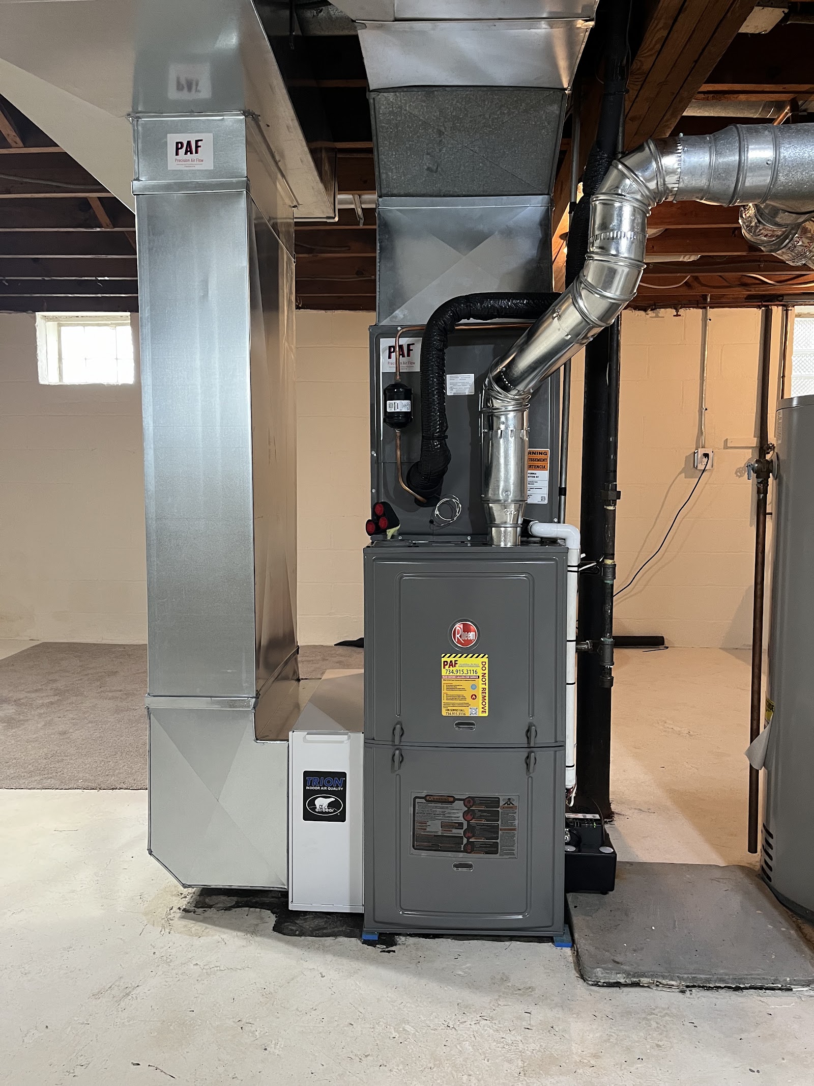 Precision Air Flow Heating & Cooling in